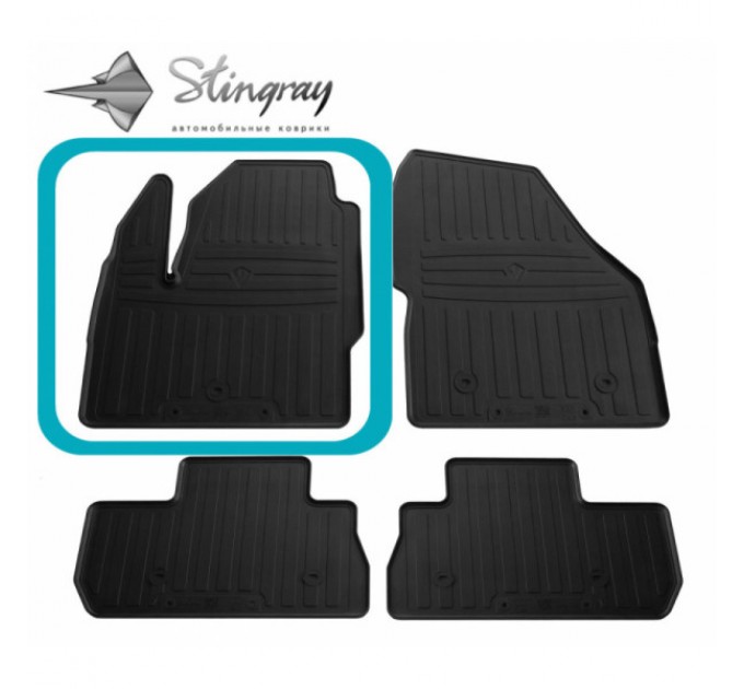 Land rover Freelander II (L359) (2006-2014) коврик передний левый (Stingray), цена: 930 грн.