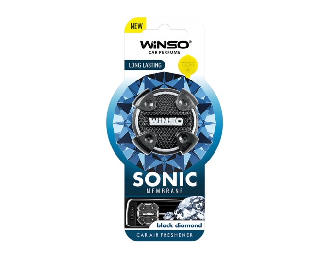 Освежитель воздуха Winso Sonic, мембранный на дефлектор - Black Diamond, цена: 109 грн.
