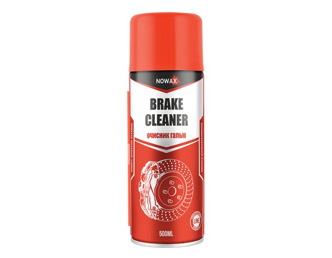 Очиститель-спрей тормозной системы Nowax Brake Cleaner, 500 мл, цена: 193 грн.