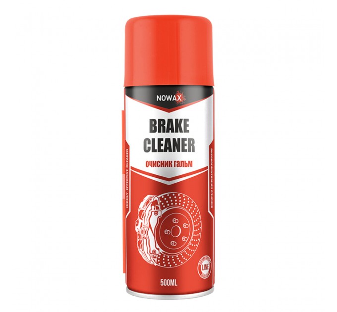 Очиститель-спрей тормозной системы Nowax Brake Cleaner, 500 мл, цена: 157 грн.