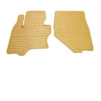 Infiniti Infiniti QX70 2013- Комплект из 2-х ковриков Бежевый в салон (Stingray)