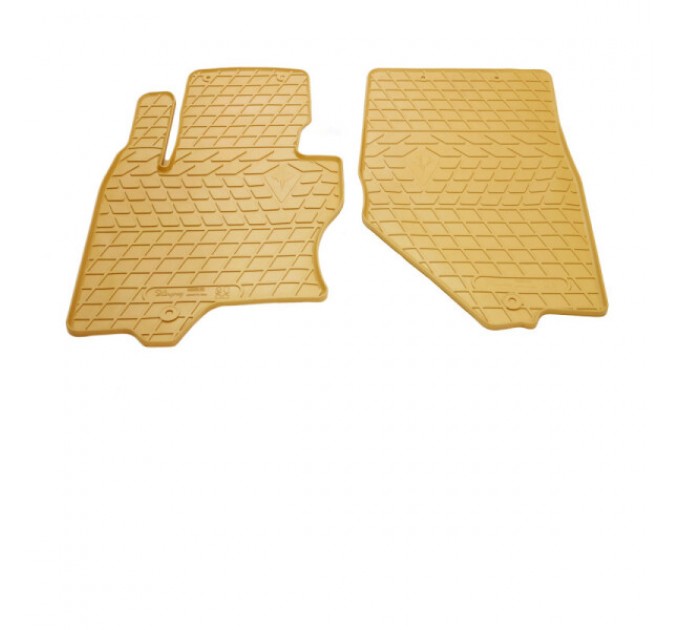 Infiniti Infiniti QX70 2013- Комплект из 2-х ковриков Бежевый в салон (Stingray), ціна: 1 800 грн.