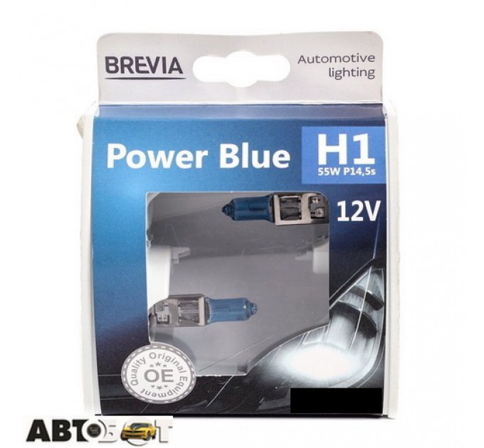 Галогенная лампа BREVIA Power Blue H1 12010PBS (2 шт.)