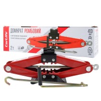 Домкрат ромбовий CarLife 2т 120-413мм