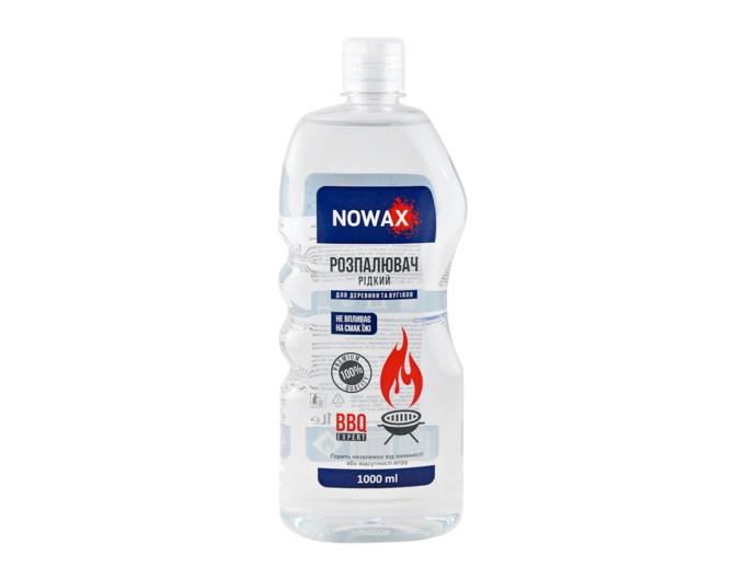 Розпалювач для дерева та вугілля Nowax рідкий, 1000мл, ціна: 194 грн.