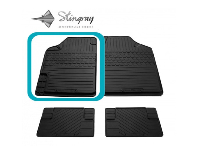 Универсальные резиновые коврики UNI Variant II коврик передний левый (Stingray), цена: 801 грн.