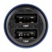 Автомобильное зарядное устройство Brevia ePower DualDrive 15W 2xUSB-A, прозрачный синий, цена: 174 грн.