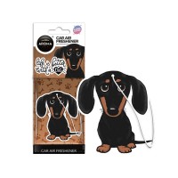 Ароматизатор Aroma Car Cellulose Animals - Sausage Dog Ice сухой
