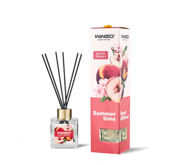 Аромадифузор з паличками Winso Summer Time - Peach Flowers 50мл, ціна: 176 грн.