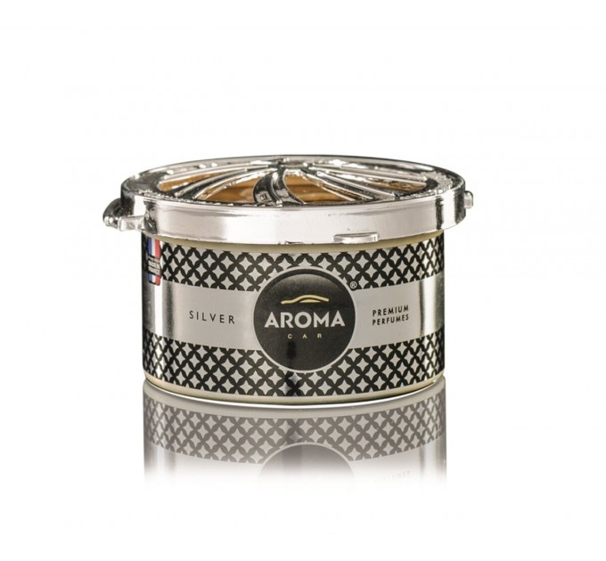 Ароматизатор Aroma Car Prestige Organic Green Tea Silver гелевий, ціна: 229 грн.