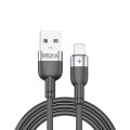 Кабель Brevia USB to Lightning 2,4A 1,2м, чорний ZIP, ціна: 139 грн.