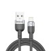 Кабель Brevia USB to Lightning 2,4A 1,2м, черный ZIP, цена: 136 грн.