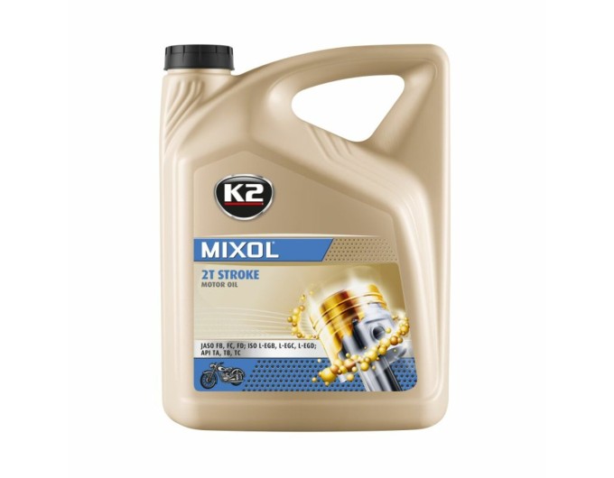 Олива моторна K2 2T Stroke Oil Mixol 5л, ціна: 736 грн.