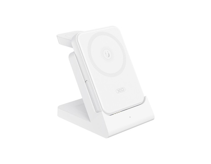 Беспроводное зарядное устройство XO CX033 3в1 Power bank + Watch Charger + Headphone белый, цена: 1 469 грн.
