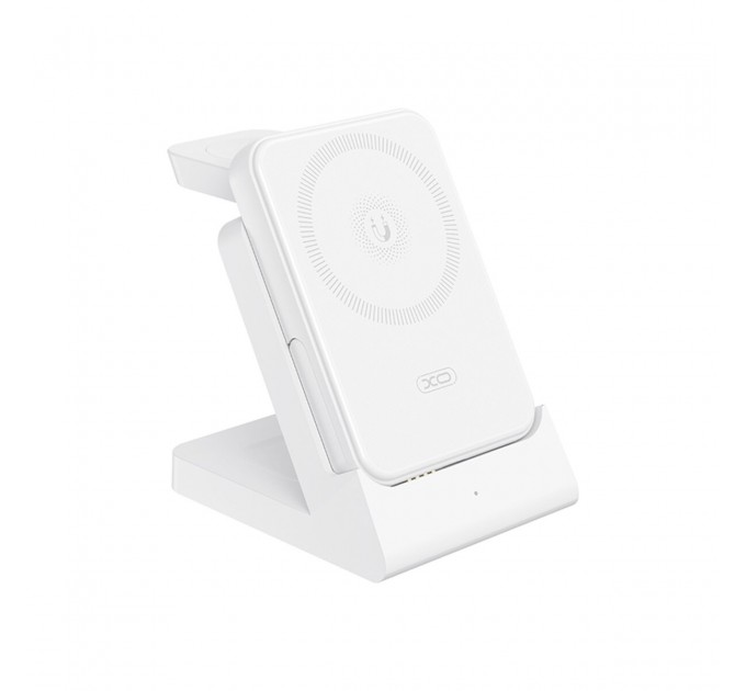 Беспроводное зарядное устройство XO CX033 3в1 Power bank + Watch Charger + Headphone белый, цена: 1 329 грн.