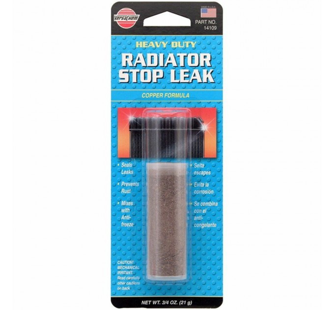 Порошковый герметик радиатора Versachem Heavy Duty Radiator Stop Leak 21г, цена: 89 грн.