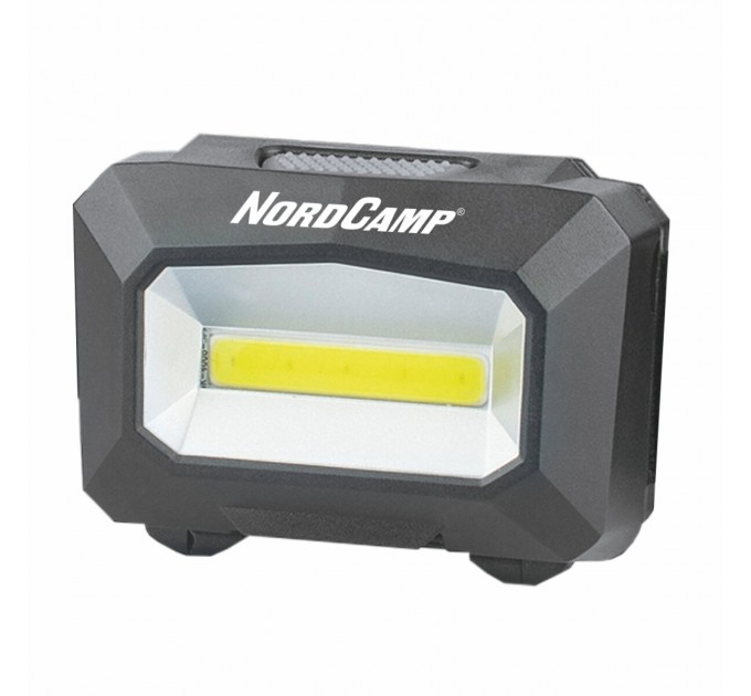 Фонарь налобный Nord Camp 100Lm, 3W COB, 3xAAA, белый/красный, цена: 196 грн.