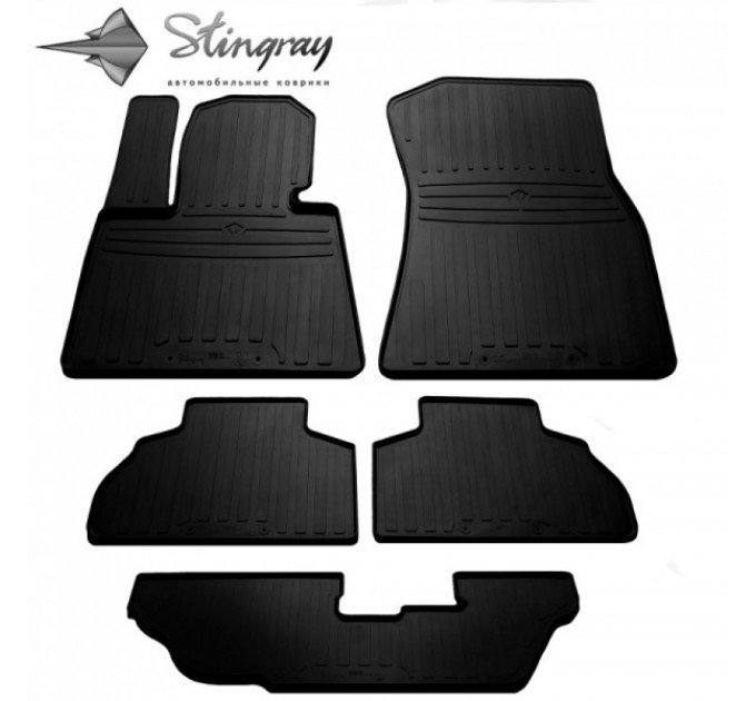Bmw X7 (G07) (7 seats) (2018-...) комплект ковриков с 5 штук (Stingray), цена: 2 555 грн.