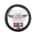 Чехол на руль Carlife 37-39 см кожаный Delux, черный, цена: 335 грн.