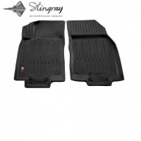 Nissan Rogue (T32) (2013-2020) комплект 3D ковриков с 2 штук (Stingray)