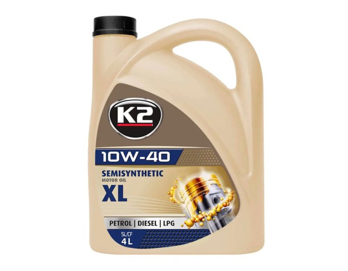 Моторное масло K2 Semisynthetic 10W-40 4л, цена: 813 грн.