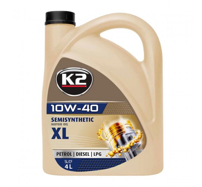 Моторное масло K2 Semisynthetic 10W-40 4л, цена: 813 грн.