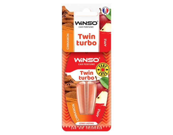 Ароматизатор з подвійною капсулою Winso Twin Turbo - Apple & Cinnamon, ціна: 76 грн.
