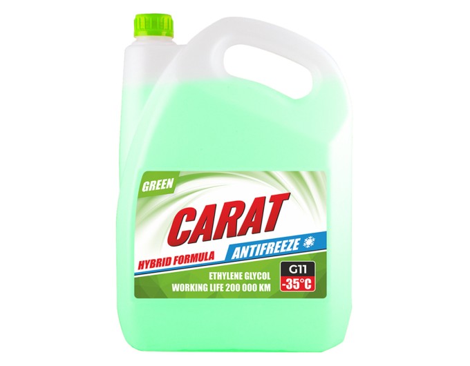 Антифриз Carat Green G11 готовый зеленый 9кг, цена: 1 047 грн.