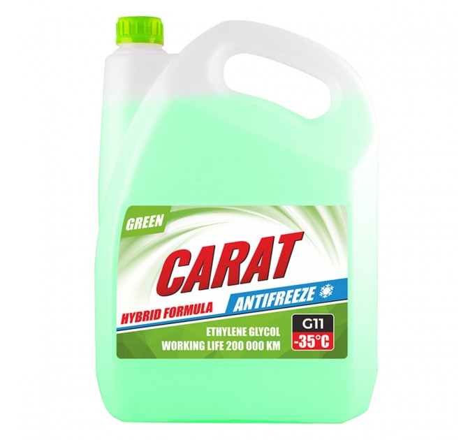 Антифриз Carat Green G11 зелений готовий 9кг, ціна: 808 грн.