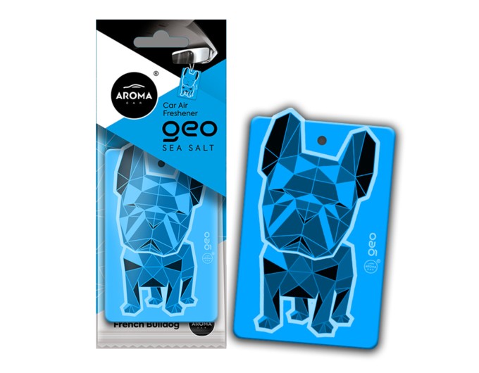 Ароматизатор Aroma Car Cellulose Geo Dog - Blue Sea Salt сухой, цена: 57 грн.