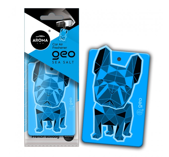 Ароматизатор Aroma Car Cellulose Geo Dog - Blue Sea Salt сухой, цена: 57 грн.