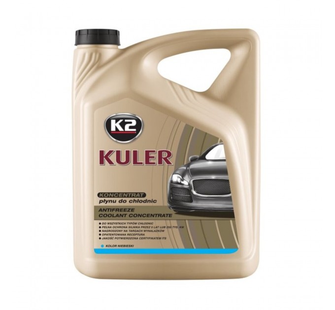 Антифриз K2 Kuler Long Life G11 блакитний концентрат 5л, ціна: 677 грн.