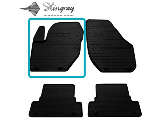 Volvo V40 (2012-…) коврик передний левый (Stingray), цена: 718 грн.