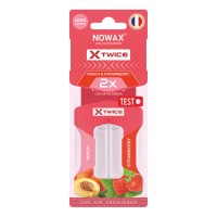 Ароматизатор с двойной капсулой Nowax X Twice – Strawberry & Peach