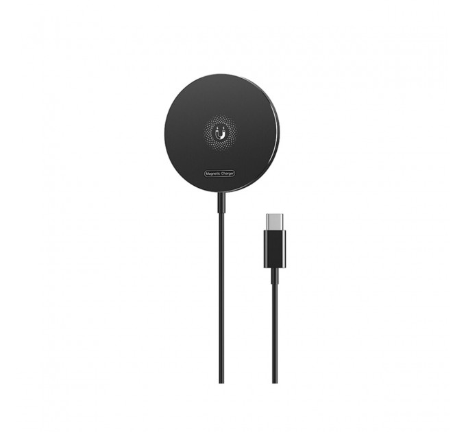 Беспроводное зарядное устройство для XO CX022 Magnetic Wireless Charger Type-C черный, цена: 369 грн.