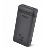 Универсальная мобильная батарея Brevia 20000mAh 15W Li-Pol