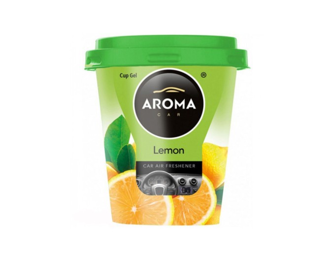 Ароматизатор Aroma Car CUP Gel Lemon гелевий 130g, ціна: 115 грн.