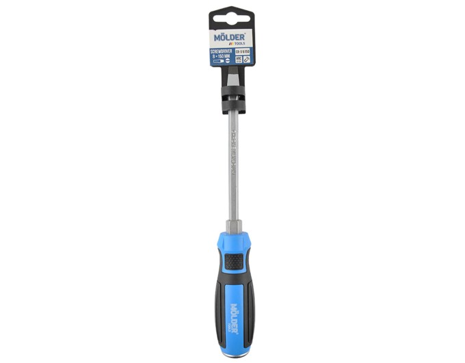 Отвертка Molder шлицевая ударная с шестигранной опорой SL8x150mm, цена: 182 грн.