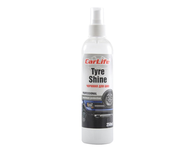 Чорнитель для шин CarLife Tyre Shine 250мл, ціна: 117 грн.