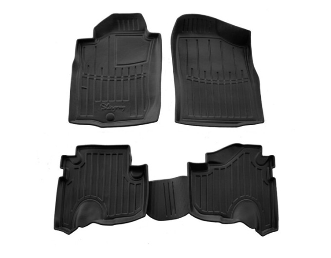 Toyota Land Cruiser Prado (J90) (3 doors) (1996-2002) комплект 3D ковриков с 4 штук (Stingray), цена: 1 870 грн.