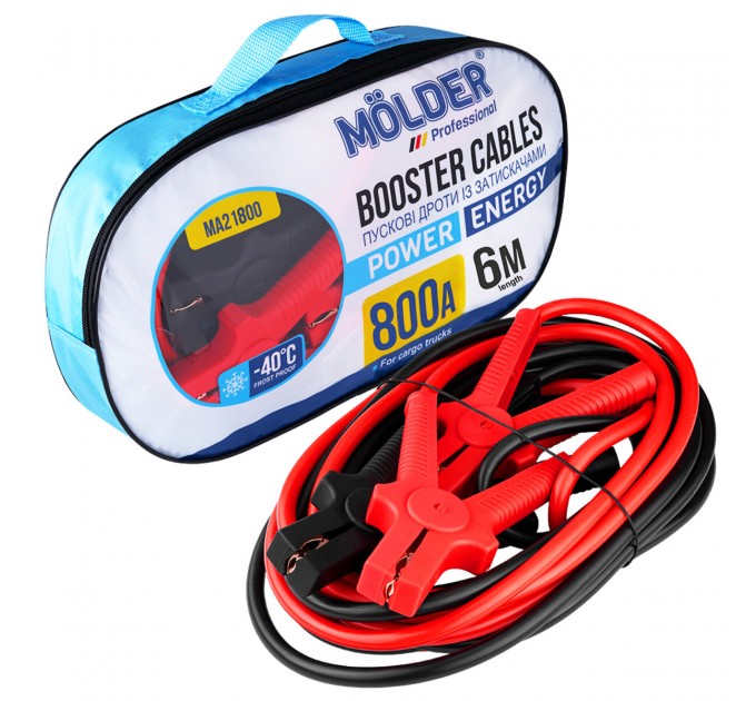 Провода-прикуриватели Molder 800A, 6м, цена: 1 365 грн.