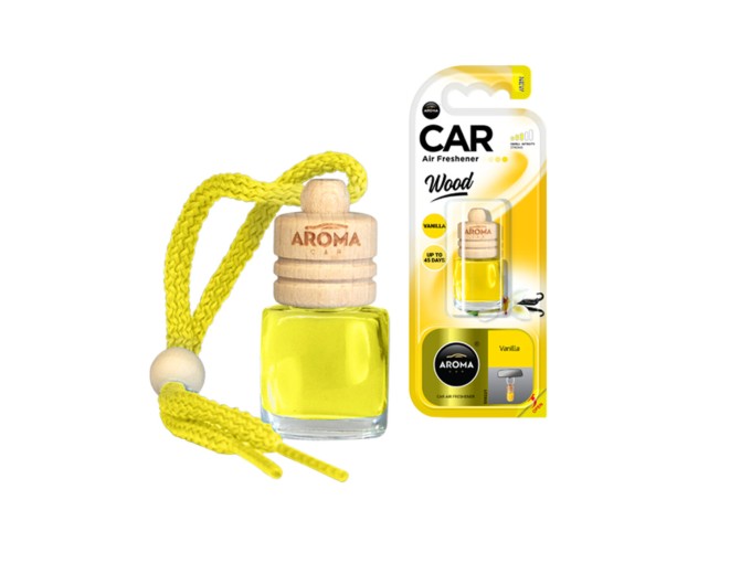 Ароматизатор Aroma Car Wood Vanilla, 6ml жидкий, цена: 109 грн.