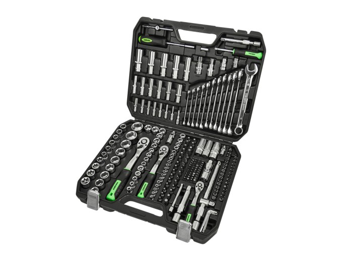 Профессиональный набор инструментов в кейсе Winso Pro 1/2", 1/4", 3/8" 72T, CR-V, 219ед., цена: 6 573 грн.