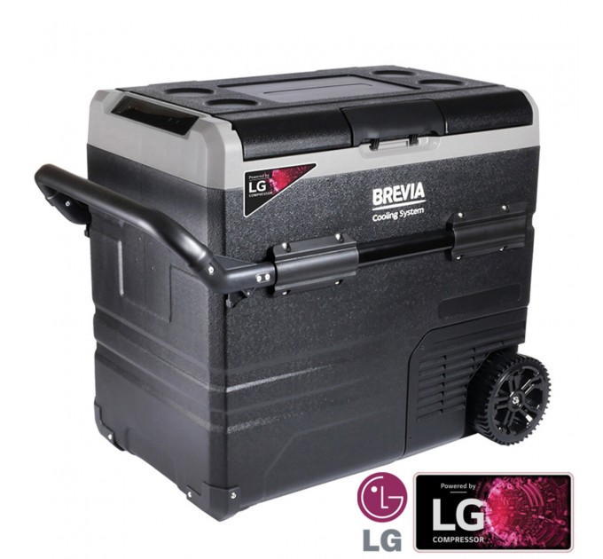 Холодильник автомобильный Brevia 60л (компрессор LG) 22645, цена: 20 899 грн.