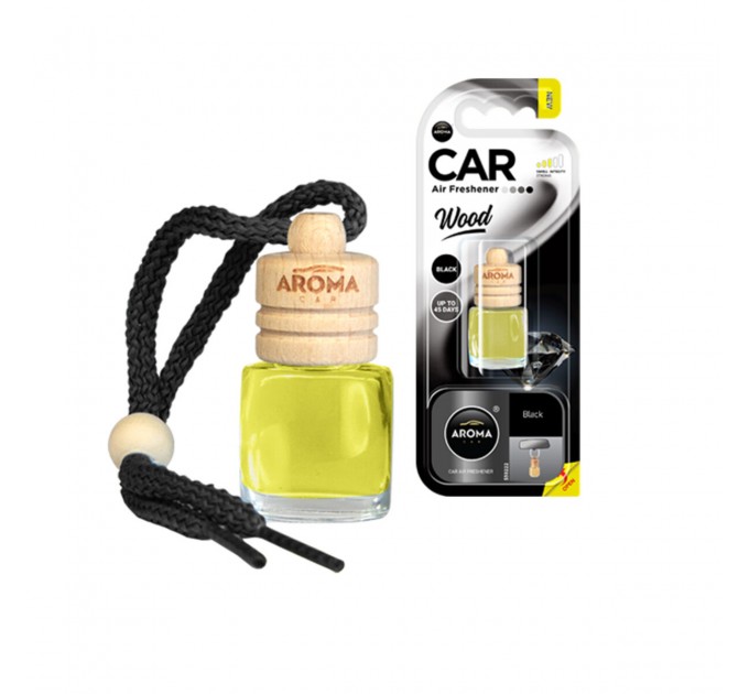 Ароматизатор Aroma Car Wood Black, 6ml жидкий, цена: 106 грн.