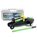 Домкрат гідравлічний підкатний Winso 2т 125-310мм у кейсі, ціна: 1 575 грн.