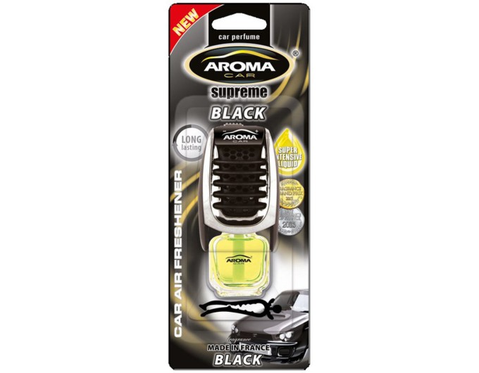 Ароматизатор Aroma Car Supreme Slim Black жидкий 7мл, цена: 163 грн.