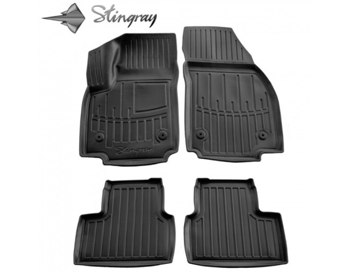Opel Meriva B (2010-2017) комплект 3D ковриков с 4 штук (Stingray), цена: 1 870 грн.