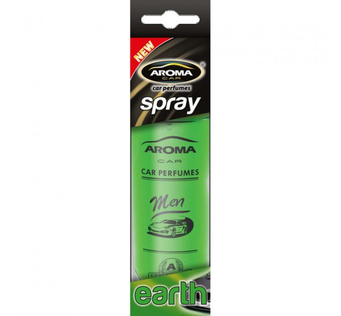 Ароматизатор Aroma Car Spray Men Earth, 50ml для салона авто, цена: 178 грн.