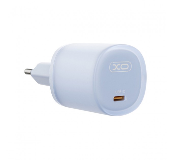 Сетевое зарядное устройство XO L150 30W Single USB-C синий, цена: 319 грн.